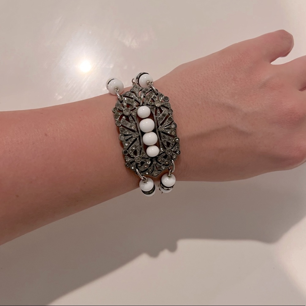 Antique Shoe Buckle Bracelet